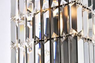 Myron 8" Black Wall Sconce