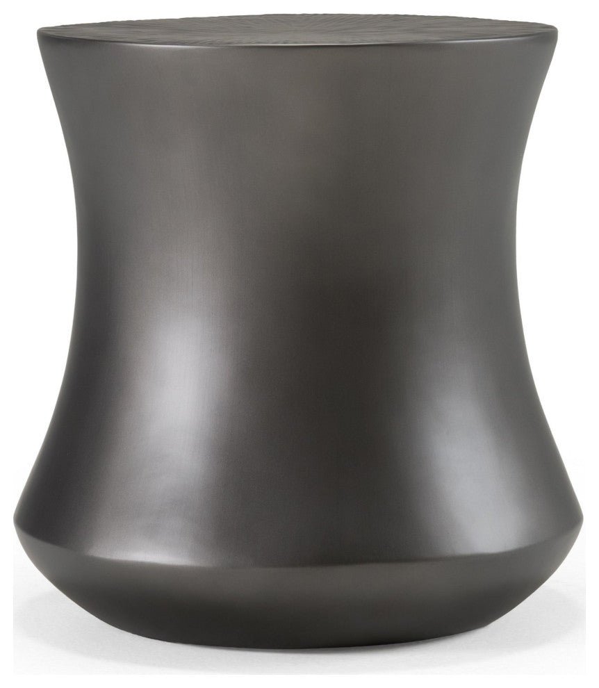 Modrest Airdrie Modern Antique Grey End Table