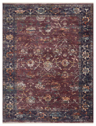 Giada GIA-02 Grape/Multi Area Rug, 2'7"x4'