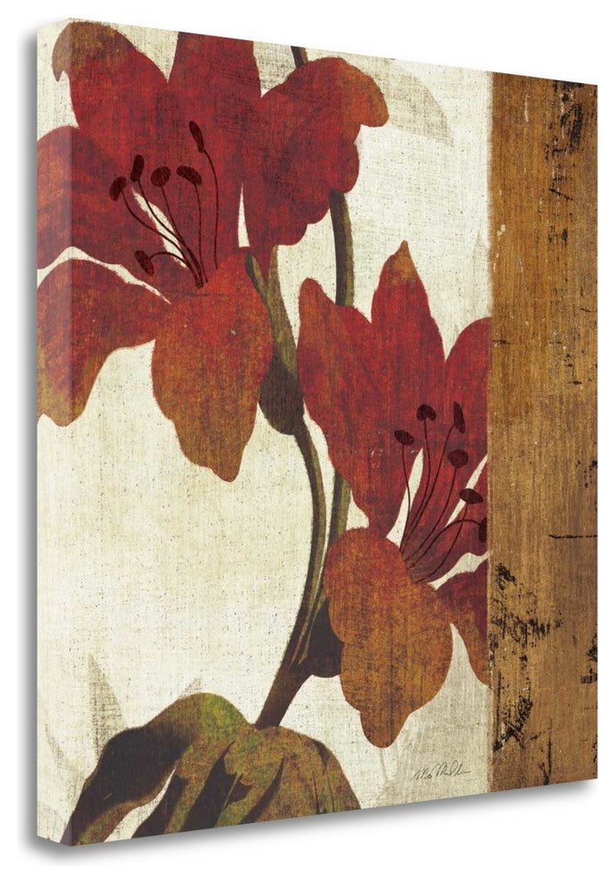 "Floral Harmony III" By Michael Mullan, Giclee Print on Gallery Wrap Canvas