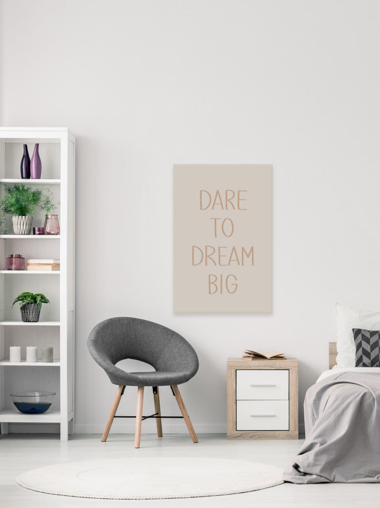 "Big Dreams" Painting Print on Wrapped Canvas, 40x60