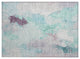 Machine Washable Indoor/Outdoor Chantille ACN1914 Teal 1'8" x 2'6" Rug