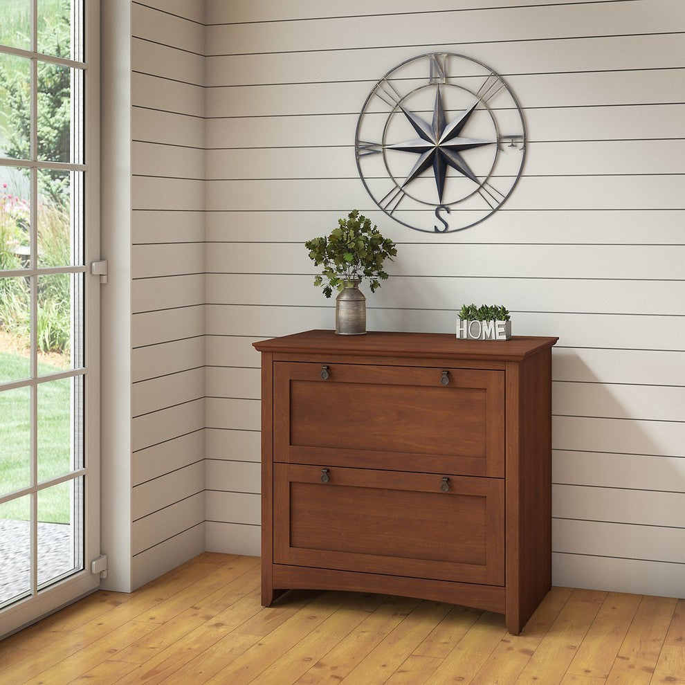 Buena Vista 2 Drawer Lateral File Cabinet, Serene Cherry