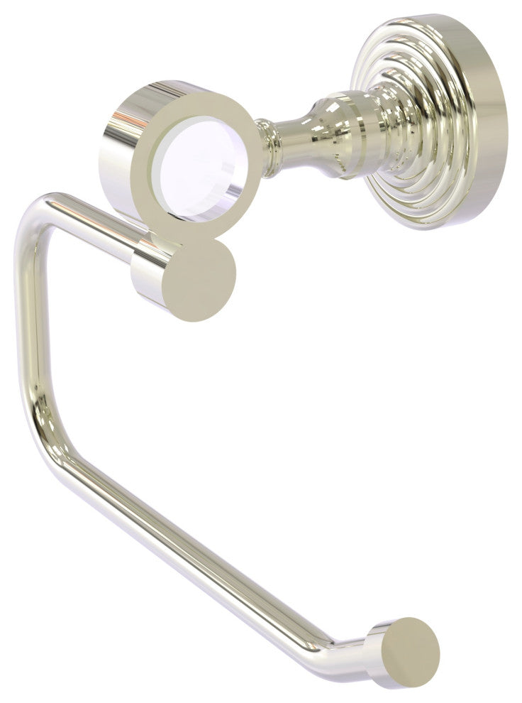 Pacific Grove European Style Toilet Tissue Holder, Polished Nickel