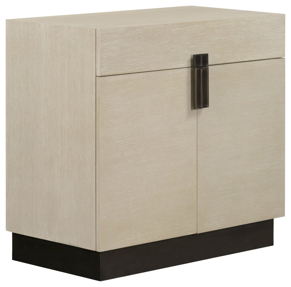 Turin Nightstand, Drift Oak