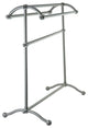 Kingston Brass Pedestal Towel Rack, Brushed Nickel