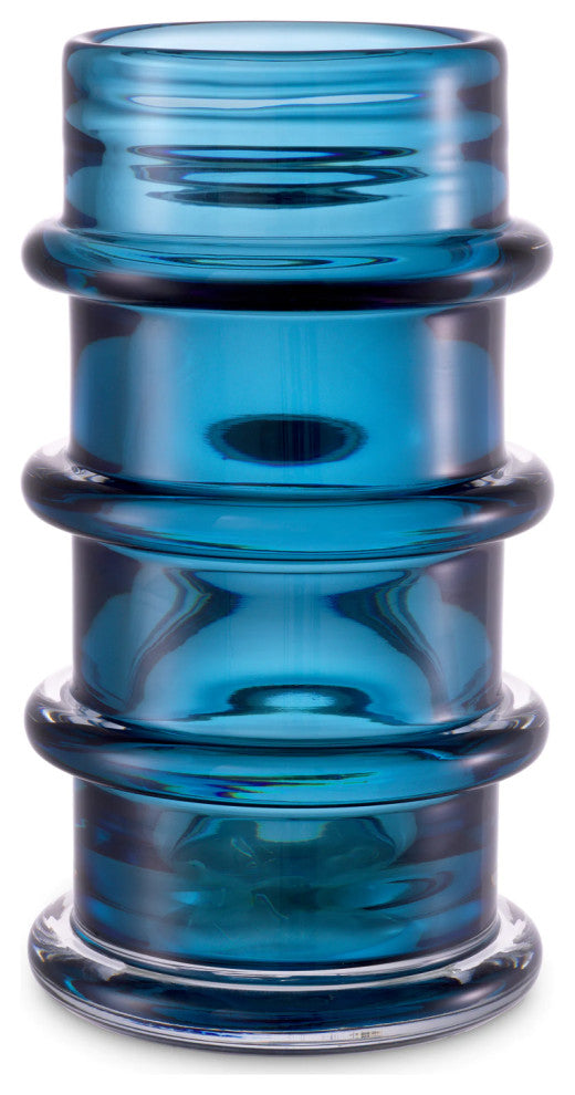 Hand-Blown Glass Vase | Eichholtz Bloom, Blue