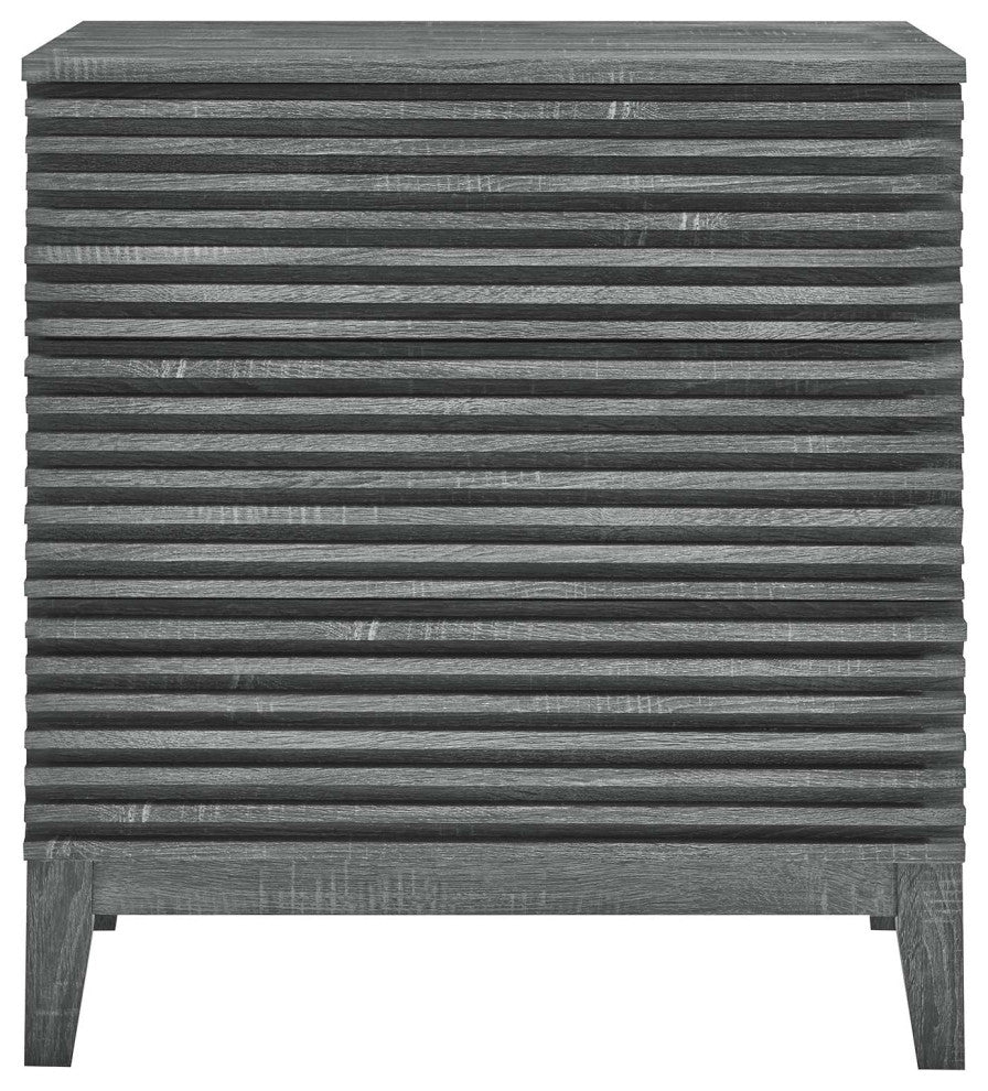 Render 3-Drawer Bachelor's Chest, Charcoal