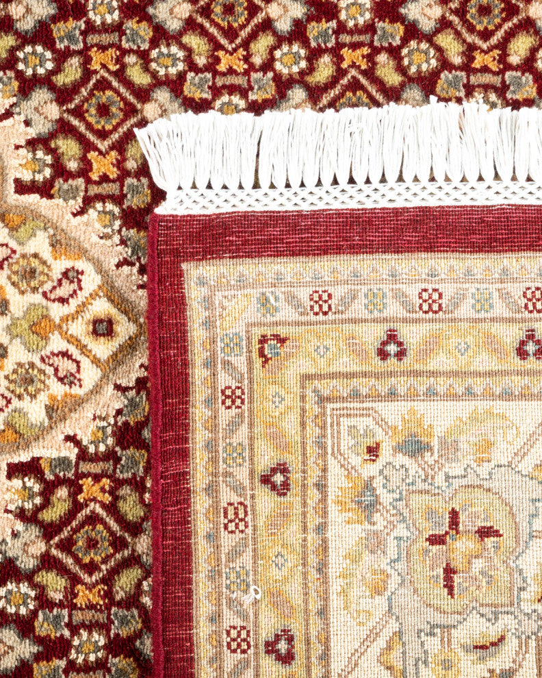 Mogul, One-of-a-Kind Hand-Knotted Area Rug Red, 6' 1 x 9' 5
