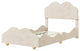 Gewnee Twin Size Upholstered Platform Bed