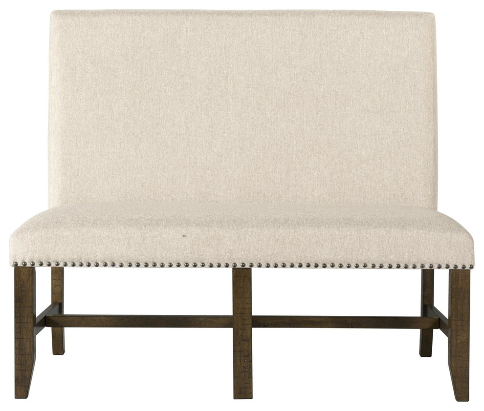 Francis Fabric Back Bench