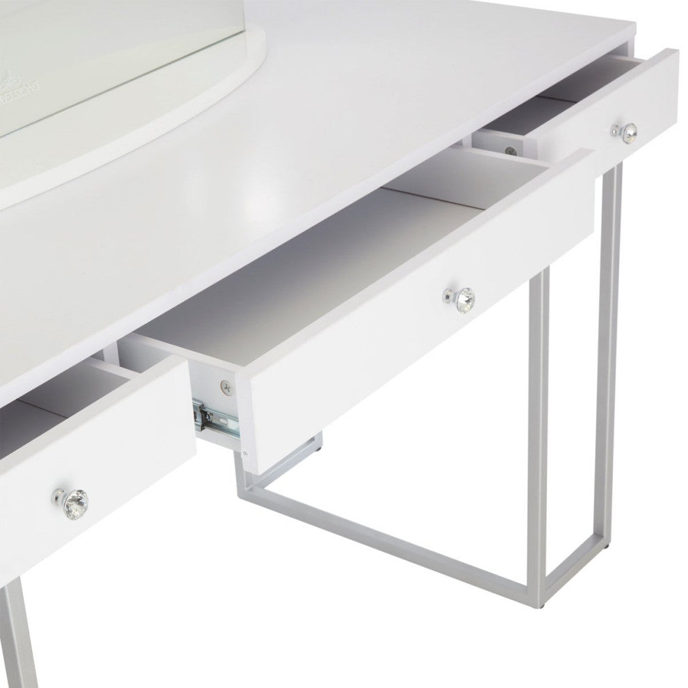 Celeste Vanity Table, White