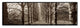 Alan Blaustein 'Hampton Gates Promenade I' Canvas Art, 32x10