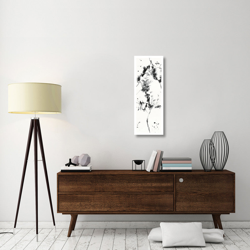 "Fashion Strokes VIII" Digital Paper Print by Anne Tavoletti, 14"x38"