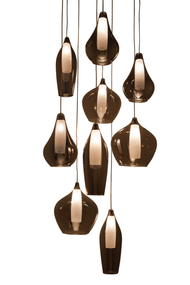 Emma Pendant Light in Chrome by Nuevo