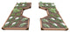 Classic Sienna Walk-Through Hexagon Center Path' 8'x10'x5.5" Raised Garden