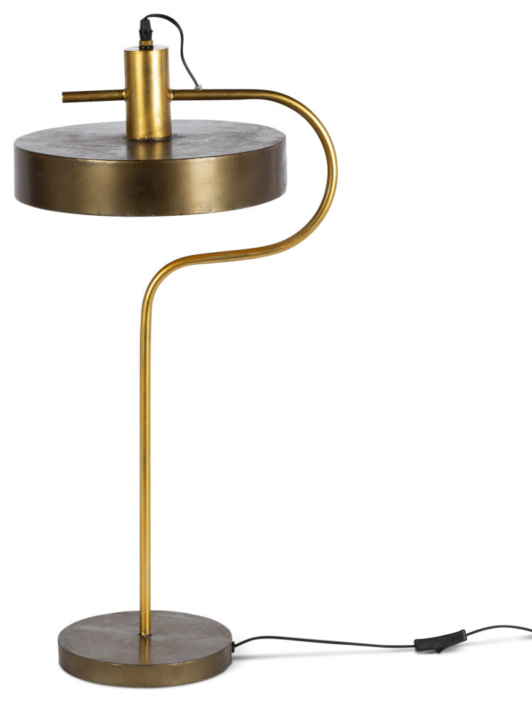 28.93" Electric Metal Tabletop Lamp