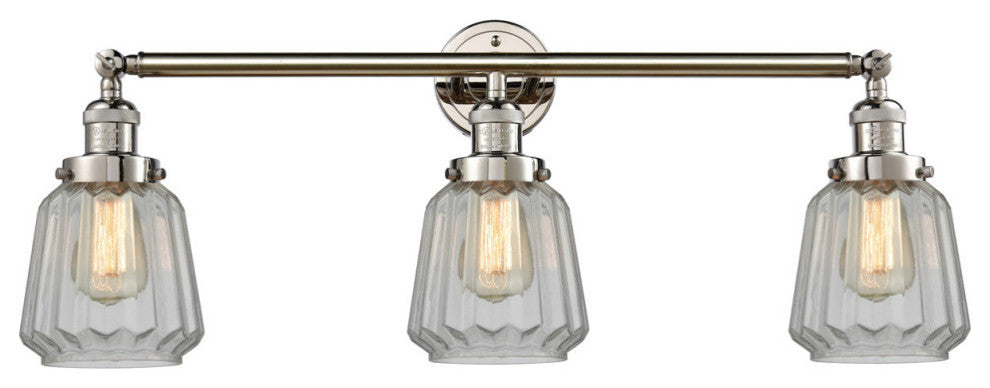 Innovations Lighting 205-Pn-G142-Led 3 Light Dimmable Led Bathroom Fixture