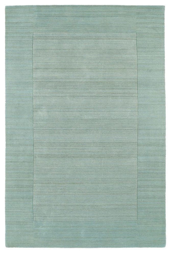 Kaleen Hand-Tufted Regency Wool Rug, Spa, 5'x7'9"