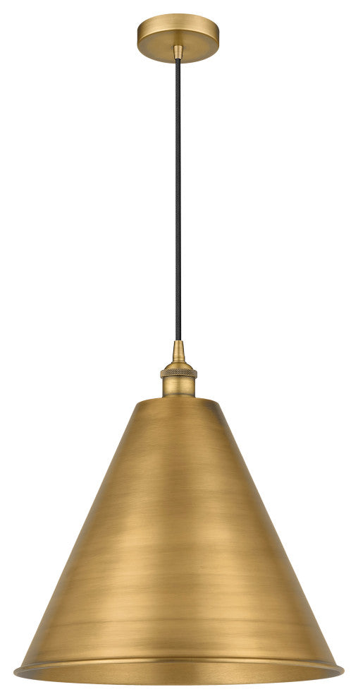 Innovations 616-1P-BB-MBC-16-BB-LED 1-Light Mini Pendant, Brushed Brass