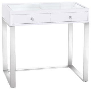 Mini SlayStation Emma Vanity Table, White