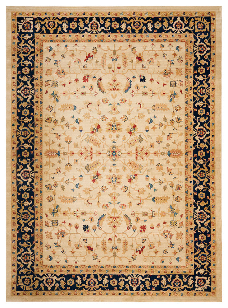 Safavieh Austin Aus1610-1170 Rug, Cream/Navy, 8'0"x11'0"