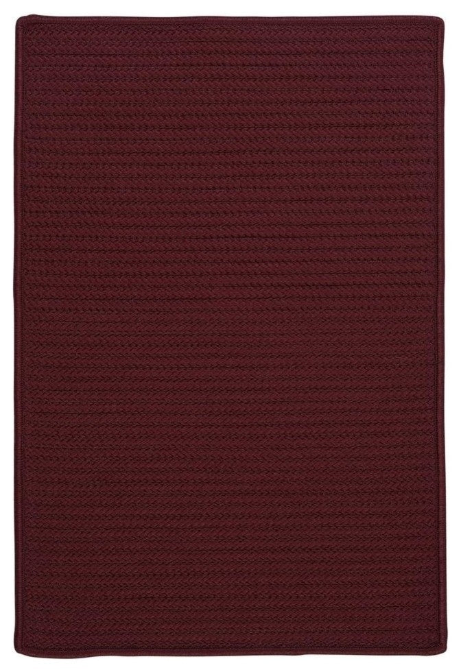 Simply Home Solid H116 Corona Indoor/Outdoor Area Rug, Square 6'x6'