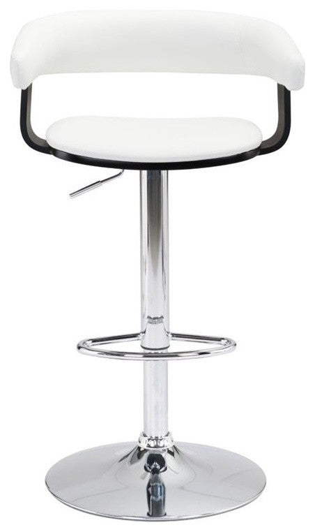 Zuo Modern Fuel Bar Chair White