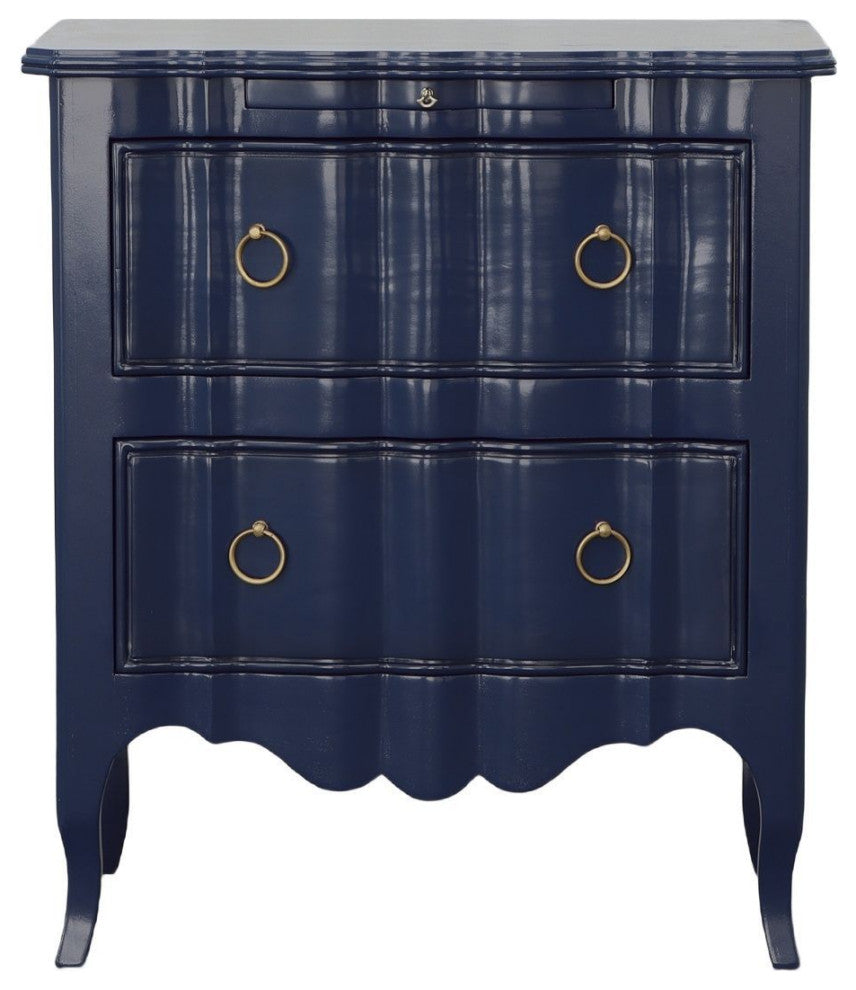 Frisco 26" 4-Drawer Storage Chest, Mahogany