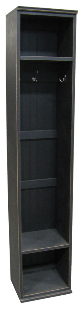 Entryway Locker, Old Black