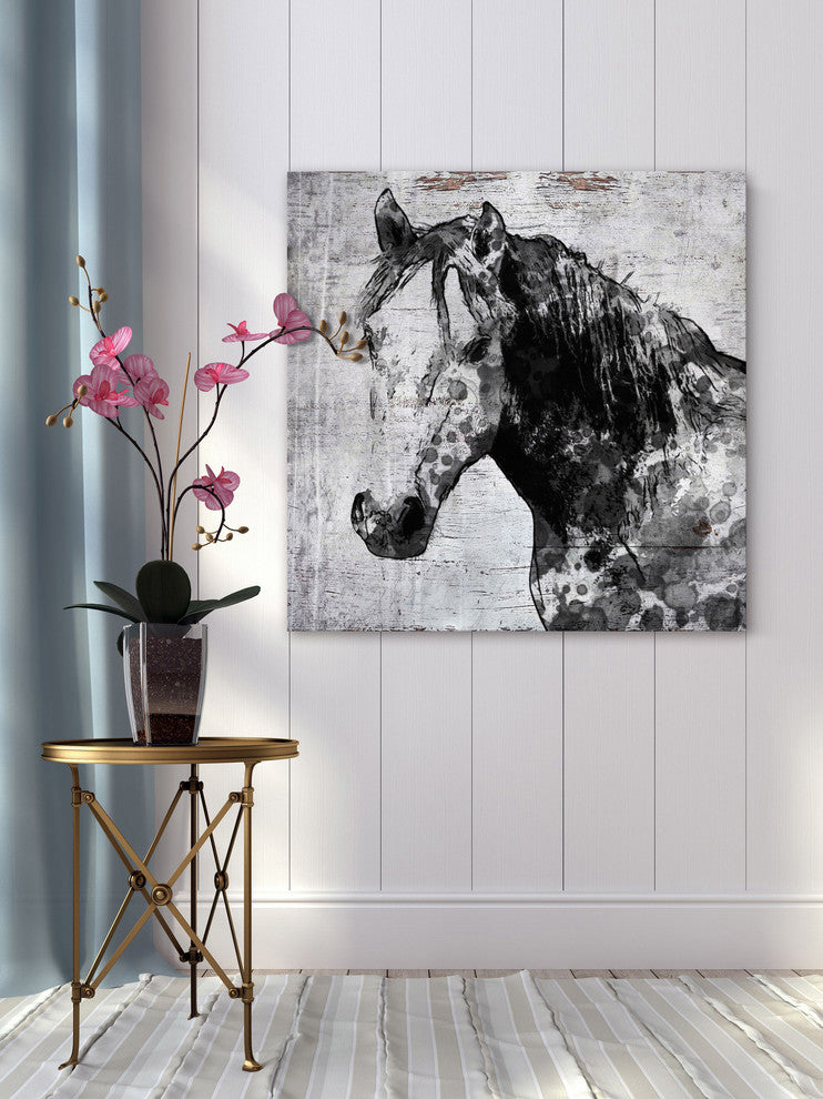 Marmont Hill, "California Horse" by Irena Orlov Painting Wrapped Canvas, 32x32