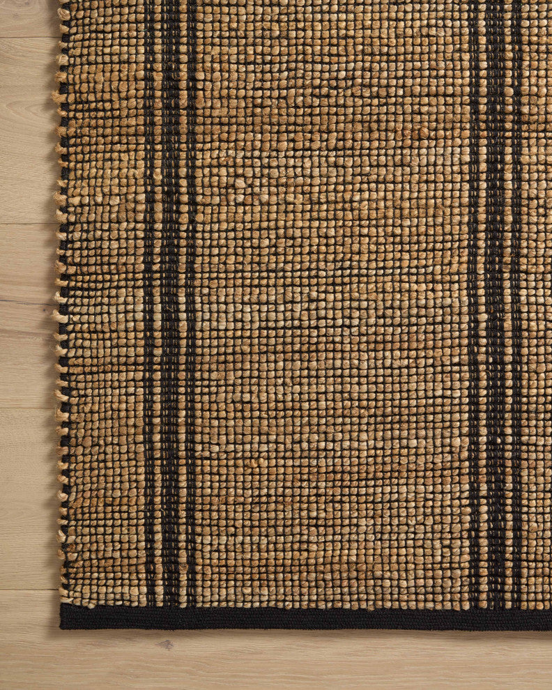 Angela Rose x Loloi Colton Natural / Black 5'-0" x 7'-0" Area Rug