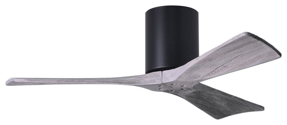 Matthews Fan, Irene-3H Ceiling Fan, Matte Black, 42-Inch, Barn Wood Blades