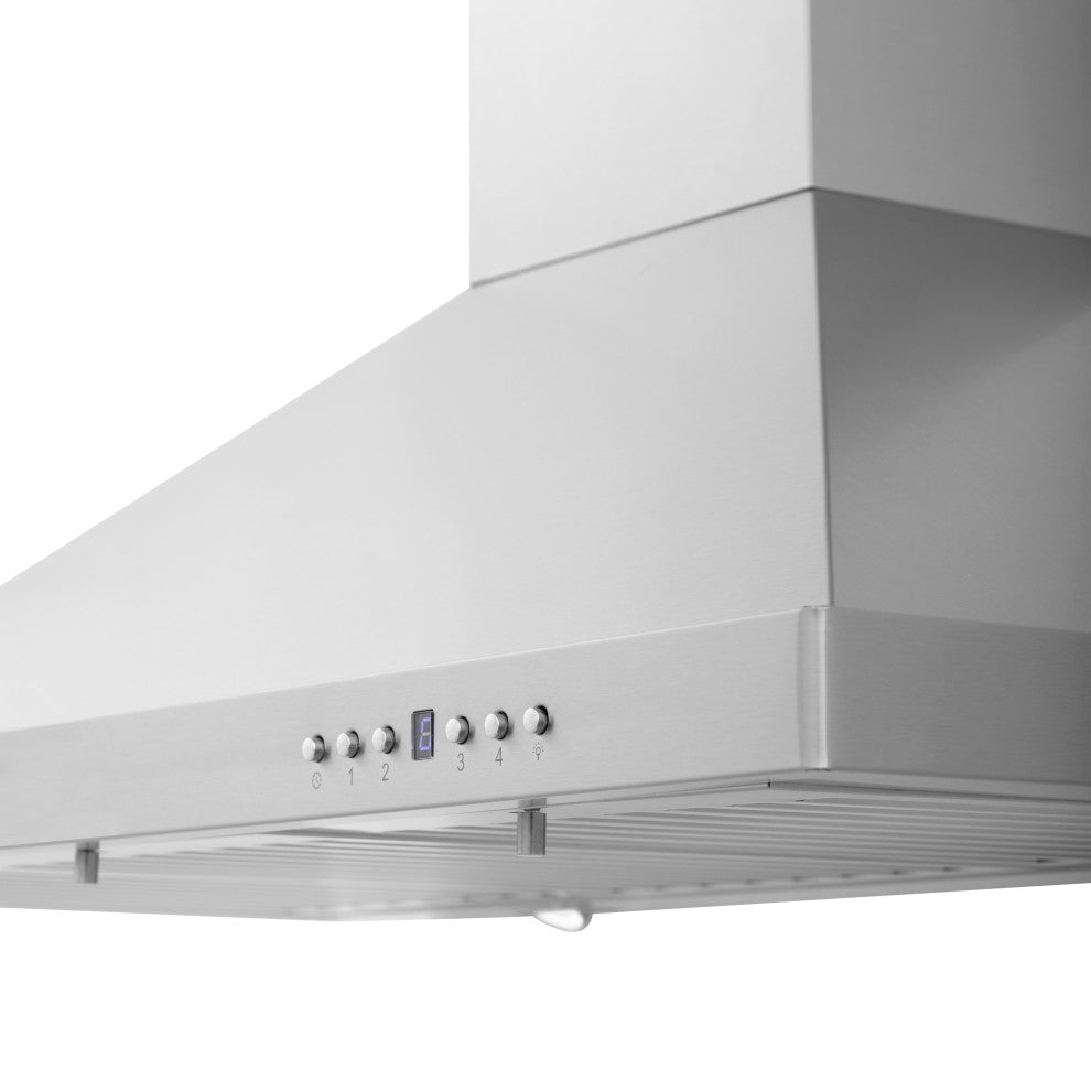 ZLINE 30" Range Hood, Stainless Steel With Set of 2 Charcoal Filters