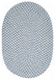 Confetti Rug, Blue, 14"x17" Swatch Sample