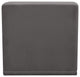 Relax Velvet Upholstered Armless Chair, Grey