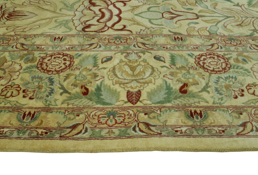 Pak-Persian Darylene Gold/Green Rug, 7'11x10'1
