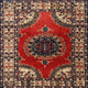 Ahgly Company Indoor Square Traditional Area Rugs, 5' Square