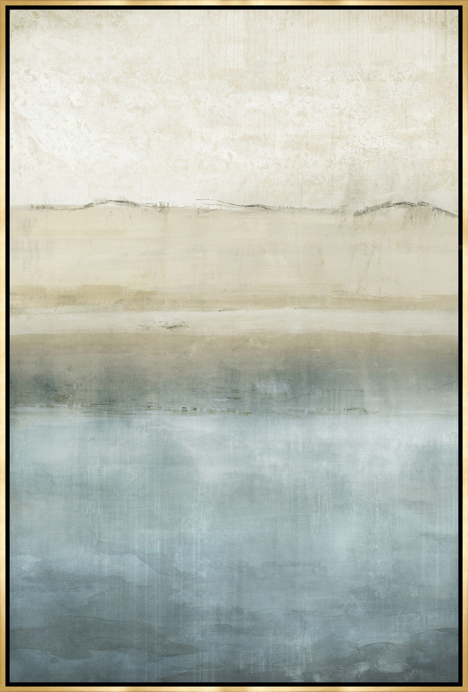 Pacific Views, 31.25"x46.25", Gold Leaf Gallery Float