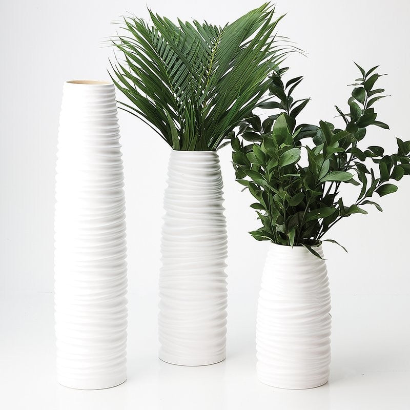 Nordic Vase Medium, White, Small