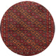 Ahgly Company Indoor Round Traditional Area Rugs, 3' Round
