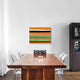 "Orange And Green Abstract 3" Fine Art Print