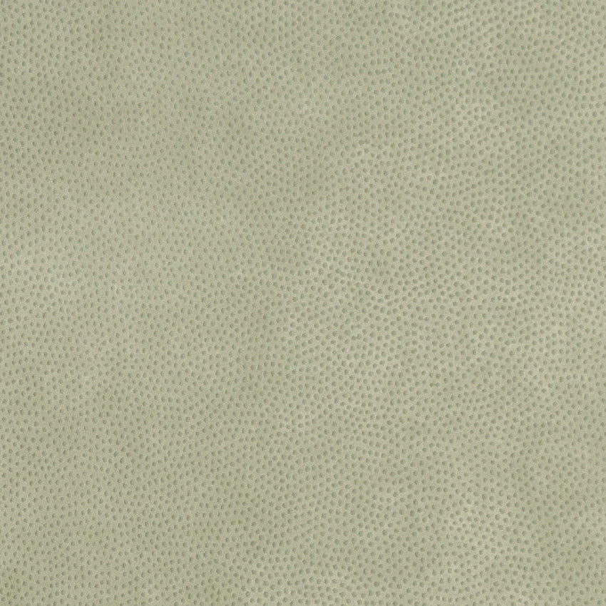 Solid Light Green Indented Circles Microfiber Upholstery Fabric By The Yard