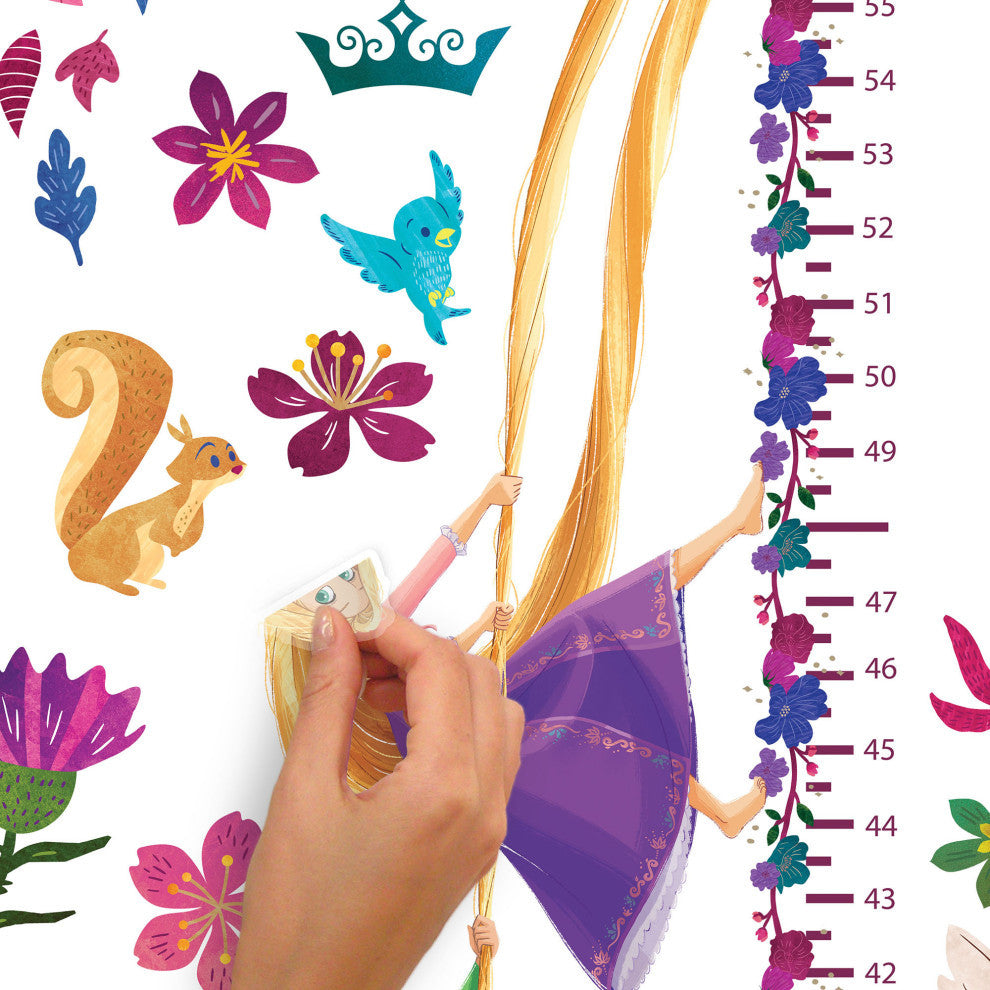 Disney Princesses Growth Chart Peel And Stick Wall Decals