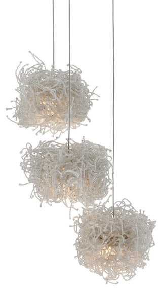 Birds Nest 3-Light Multi-Drop Pendant