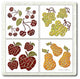 Harvest Accents Peel and Stick Tiles, 4-Piece Set