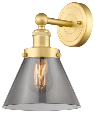 Innovations Cone 1 7.75" Sconce Satin Gold