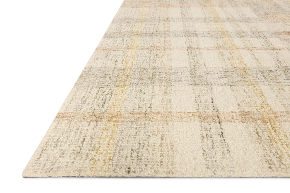 Chris Loves Julia x Loloi Chris Natural / Multi 7'-9" x 7'-9" Square Area Rug