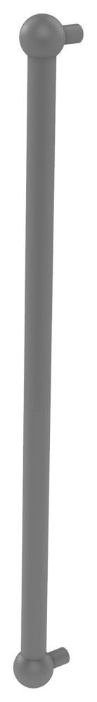 18" Refrigerator Pull, Matte Gray