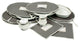 Quilted Microfiber Dinner Accessory Storage 6pc Set